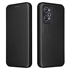 Coque Portefeuille Livre Cuir Etui Clapet L04Z pour Realme GT Neo2 5G Noir