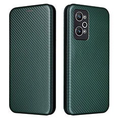 Coque Portefeuille Livre Cuir Etui Clapet L04Z pour Realme GT Neo2 5G Vert