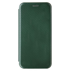 Coque Portefeuille Livre Cuir Etui Clapet L04Z pour Samsung Galaxy A02 Vert