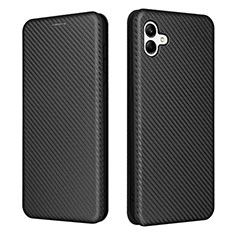 Coque Portefeuille Livre Cuir Etui Clapet L04Z pour Samsung Galaxy A04 4G Noir