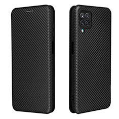 Coque Portefeuille Livre Cuir Etui Clapet L04Z pour Samsung Galaxy A12 5G Noir