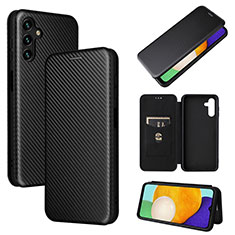 Coque Portefeuille Livre Cuir Etui Clapet L04Z pour Samsung Galaxy A13 5G Noir