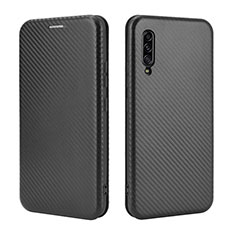 Coque Portefeuille Livre Cuir Etui Clapet L04Z pour Samsung Galaxy A90 5G Noir