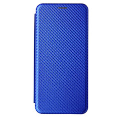 Coque Portefeuille Livre Cuir Etui Clapet L04Z pour Samsung Galaxy F62 5G Bleu