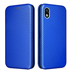 Coque Portefeuille Livre Cuir Etui Clapet L04Z pour Sony Xperia Ace III Bleu