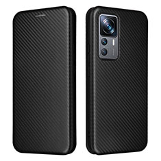 Coque Portefeuille Livre Cuir Etui Clapet L04Z pour Xiaomi Mi 12T 5G Noir