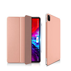 Coque Portefeuille Livre Cuir Etui Clapet L05 pour Apple iPad Pro 11 (2022) Or Rose