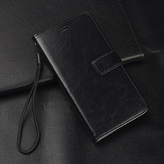 Coque Portefeuille Livre Cuir Etui Clapet L05 pour Huawei Honor 9X Pro Noir