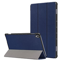 Coque Portefeuille Livre Cuir Etui Clapet L05 pour Huawei MatePad 10.8 Bleu