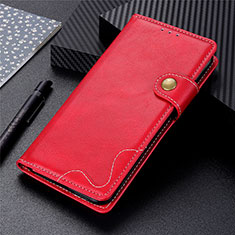 Coque Portefeuille Livre Cuir Etui Clapet L05 pour Motorola Moto G9 Power Rouge