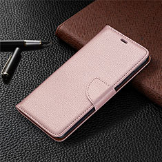 Coque Portefeuille Livre Cuir Etui Clapet L05 pour Nokia 5.3 Or Rose