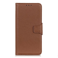 Coque Portefeuille Livre Cuir Etui Clapet L05 pour Oppo Reno3 A Marron