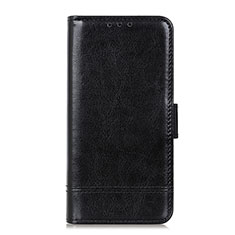 Coque Portefeuille Livre Cuir Etui Clapet L05 pour Samsung Galaxy M01 Core Noir