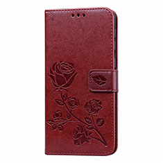 Coque Portefeuille Livre Cuir Etui Clapet L05 pour Samsung Galaxy M21s Marron