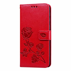 Coque Portefeuille Livre Cuir Etui Clapet L05 pour Samsung Galaxy M31 Prime Edition Rouge