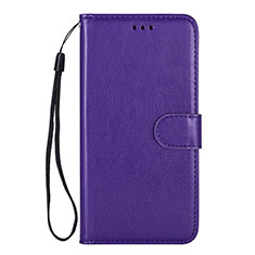 Coque Portefeuille Livre Cuir Etui Clapet L05 pour Samsung Galaxy S20 Plus Violet