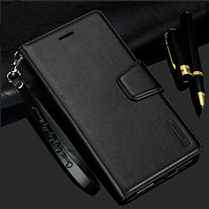 Coque Portefeuille Livre Cuir Etui Clapet L05 pour Samsung Galaxy S21 FE 5G Noir