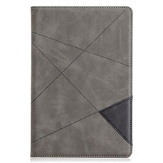 Coque Portefeuille Livre Cuir Etui Clapet L05 pour Samsung Galaxy Tab S5e Wi-Fi 10.5 SM-T720 Gris