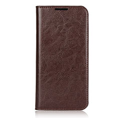 Coque Portefeuille Livre Cuir Etui Clapet L05 pour Xiaomi Redmi Note 7 Marron