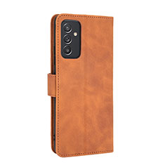 Coque Portefeuille Livre Cuir Etui Clapet L05Z pour Samsung Galaxy A05s Marron