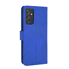 Coque Portefeuille Livre Cuir Etui Clapet L05Z pour Samsung Galaxy A15 4G Bleu