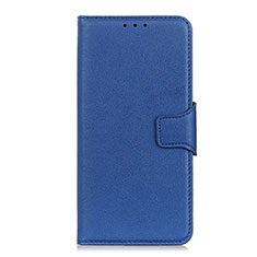Coque Portefeuille Livre Cuir Etui Clapet L06 pour Huawei Honor 30S Bleu