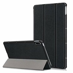 Coque Portefeuille Livre Cuir Etui Clapet L06 pour Huawei MatePad 5G 10.4 Noir
