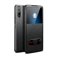 Coque Portefeuille Livre Cuir Etui Clapet L06 pour Huawei P Smart Pro (2019) Noir