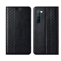 Coque Portefeuille Livre Cuir Etui Clapet L06 pour Oppo Find X2 Lite Noir