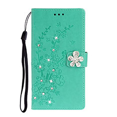 Coque Portefeuille Livre Cuir Etui Clapet L06 pour Samsung Galaxy A51 5G Vert