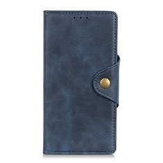 Coque Portefeuille Livre Cuir Etui Clapet L06 pour Samsung Galaxy Note 20 Plus 5G Bleu
