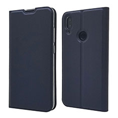 Coque Portefeuille Livre Cuir Etui Clapet L06 pour Xiaomi Redmi Note 7 Pro Bleu