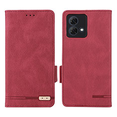 Coque Portefeuille Livre Cuir Etui Clapet L06Z pour Motorola Moto G84 5G Violet