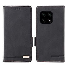 Coque Portefeuille Livre Cuir Etui Clapet L06Z pour OnePlus 10 Pro 5G Noir