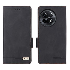 Coque Portefeuille Livre Cuir Etui Clapet L06Z pour OnePlus Ace 2 Pro 5G Noir