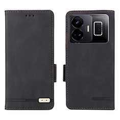 Coque Portefeuille Livre Cuir Etui Clapet L06Z pour Realme GT Neo5 240W 5G Noir