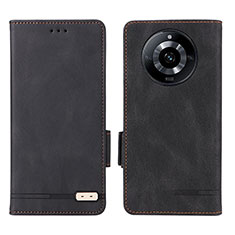 Coque Portefeuille Livre Cuir Etui Clapet L06Z pour Realme Narzo 60 5G Noir