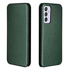 Coque Portefeuille Livre Cuir Etui Clapet L06Z pour Samsung Galaxy A15 5G Vert