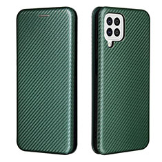 Coque Portefeuille Livre Cuir Etui Clapet L06Z pour Samsung Galaxy A22 4G Vert