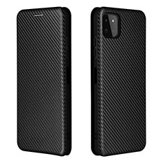 Coque Portefeuille Livre Cuir Etui Clapet L06Z pour Samsung Galaxy A22 5G Noir