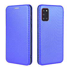 Coque Portefeuille Livre Cuir Etui Clapet L06Z pour Samsung Galaxy A31 Bleu