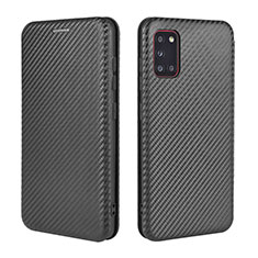 Coque Portefeuille Livre Cuir Etui Clapet L06Z pour Samsung Galaxy A31 Noir