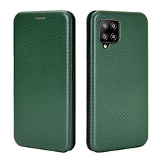 Coque Portefeuille Livre Cuir Etui Clapet L06Z pour Samsung Galaxy A42 5G Vert