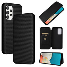 Coque Portefeuille Livre Cuir Etui Clapet L06Z pour Samsung Galaxy A53 5G Noir