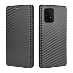 Coque Portefeuille Livre Cuir Etui Clapet L06Z pour Samsung Galaxy M80S Noir