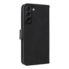 Coque Portefeuille Livre Cuir Etui Clapet L06Z pour Samsung Galaxy S21 FE 5G Noir