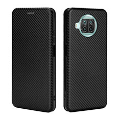 Coque Portefeuille Livre Cuir Etui Clapet L06Z pour Xiaomi Mi 10i 5G Noir