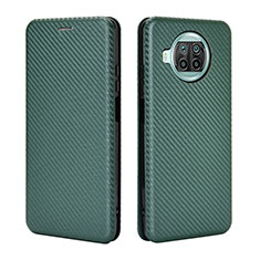 Coque Portefeuille Livre Cuir Etui Clapet L06Z pour Xiaomi Mi 10i 5G Vert