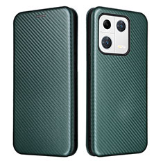 Coque Portefeuille Livre Cuir Etui Clapet L06Z pour Xiaomi Mi 13 Pro 5G Vert