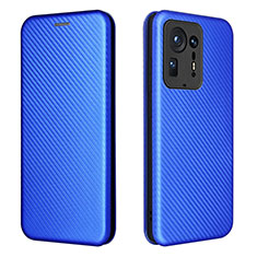 Coque Portefeuille Livre Cuir Etui Clapet L06Z pour Xiaomi Mi Mix 4 5G Bleu